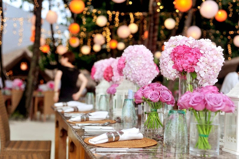 Floral Table Decoration